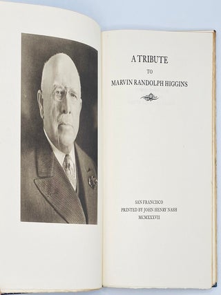 A Tribute to Marvin Randolph Higgins