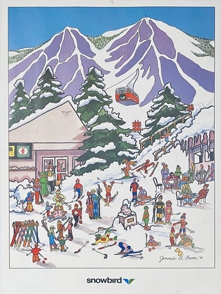 Item #10514 Snowbird Utah. Jennie A. Creer