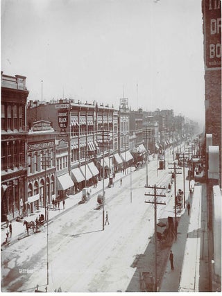 Item #10556 East Side East Temple St. Salt Lake City. C. R Savage, Charles Roscoe