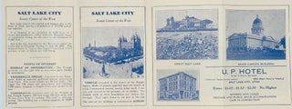 Salt Lake City "That Home Like Place"