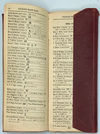 Colorado Brand Book and Stockgrowers and Breeders Ready Reference with Index of Brands and Index of Owners, Containing all Stock Brands on Record in the Office of the Secretary of State
