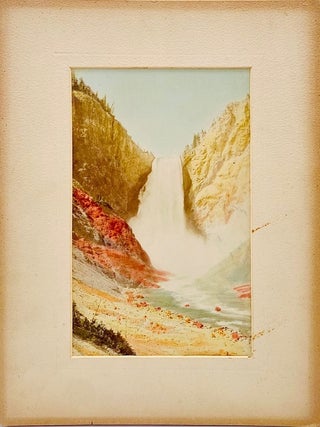 Water Color Photographs Colored from Nature. Yellowstone National Park. The Complete Set in Portfolio