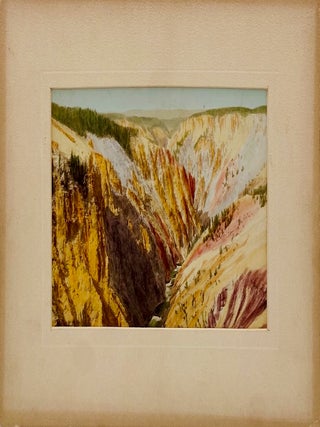 Water Color Photographs Colored from Nature. Yellowstone National Park. The Complete Set in Portfolio