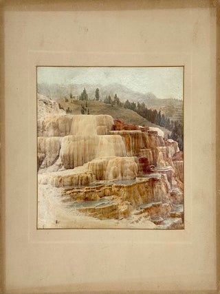 Water Color Photographs Colored from Nature. Yellowstone National Park. The Complete Set in Portfolio