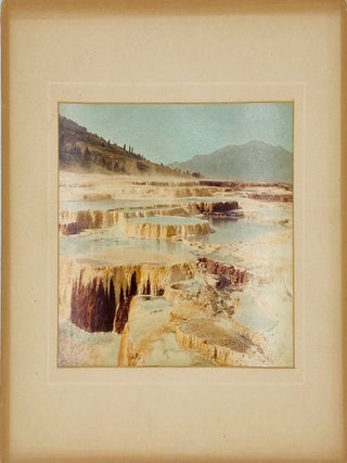 Water Color Photographs Colored from Nature. Yellowstone National Park. The Complete Set in Portfolio