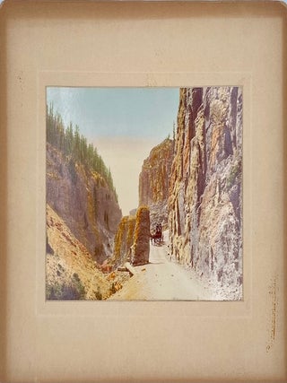 Water Color Photographs Colored from Nature. Yellowstone National Park. The Complete Set in Portfolio