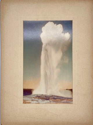 Water Color Photographs Colored from Nature. Yellowstone National Park. The Complete Set in Portfolio