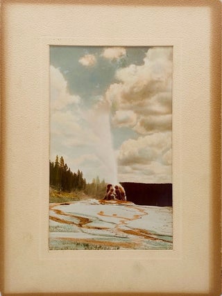 Water Color Photographs Colored from Nature. Yellowstone National Park. The Complete Set in Portfolio