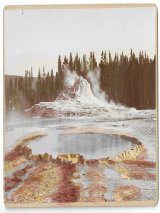 Water Color Photographs (Hand Painted) Yellowstone National Park.
