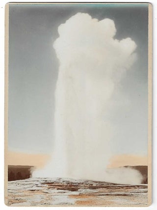 Water Color Photographs (Hand Painted) Yellowstone National Park.