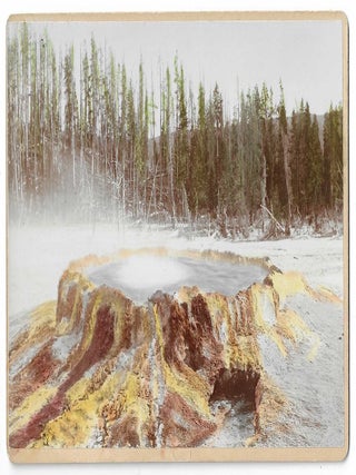 Water Color Photographs (Hand Painted) Yellowstone National Park.