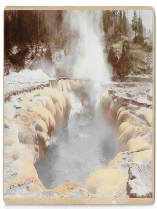 Water Color Photographs (Hand Painted) Yellowstone National Park.