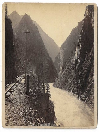 Item #10737 Black Canon of the Gunnison D+RG Ry. C. R Savage, Charles Roscoe