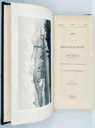 Item #10753 Report upon the Colorado River of the West. Joseph Christmas Ives