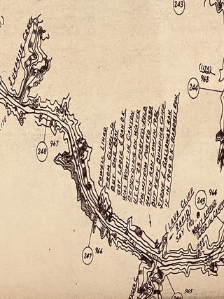Grand Canyon / Colorado River Scroll Map