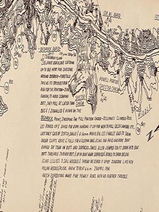 Grand Canyon / Colorado River Scroll Map