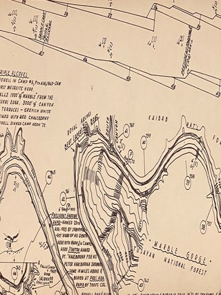 Grand Canyon / Colorado River Scroll Map