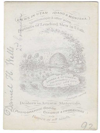 'Daniel H. Wells, 2nd Counselor'