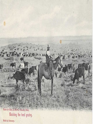 Charles 'Charlie' Edward Morris Post Card Collection of Cowboys, Cowgirls, and Native Americans