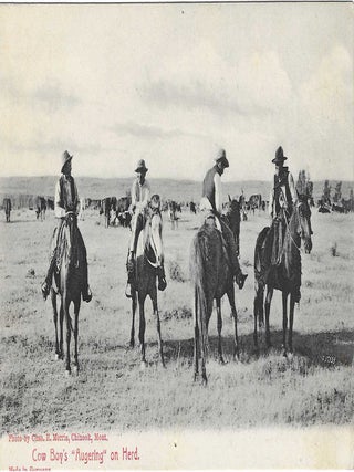 Charles 'Charlie' Edward Morris Post Card Collection of Cowboys, Cowgirls, and Native Americans