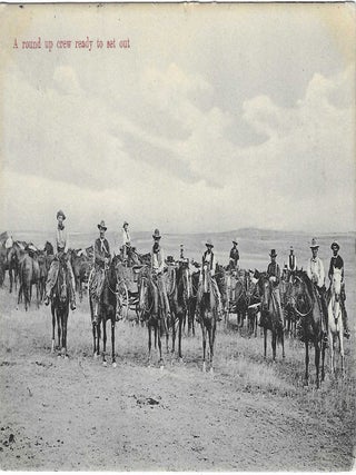Charles 'Charlie' Edward Morris Post Card Collection of Cowboys, Cowgirls, and Native Americans