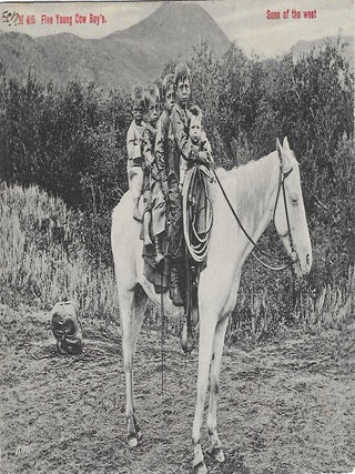 Charles 'Charlie' Edward Morris Post Card Collection of Cowboys, Cowgirls, and Native Americans