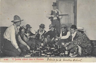 Charles 'Charlie' Edward Morris Post Card Collection of Cowboys, Cowgirls, and Native Americans