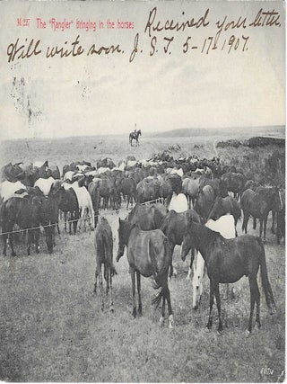 Charles 'Charlie' Edward Morris Post Card Collection of Cowboys, Cowgirls, and Native Americans