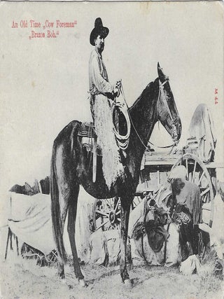 Charles 'Charlie' Edward Morris Post Card Collection of Cowboys, Cowgirls, and Native Americans