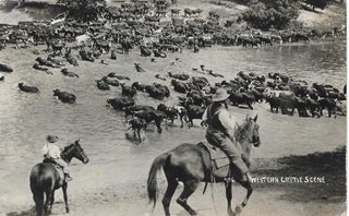 Charles 'Charlie' Edward Morris Post Card Collection of Cowboys, Cowgirls, and Native Americans