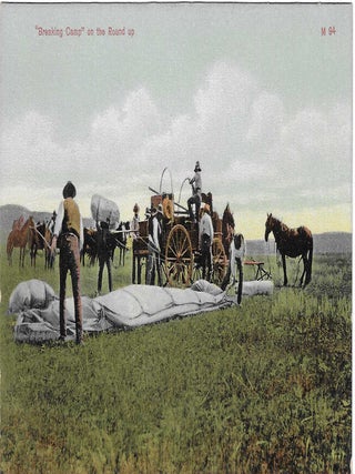 Charles 'Charlie' Edward Morris Post Card Collection of Cowboys, Cowgirls, and Native Americans