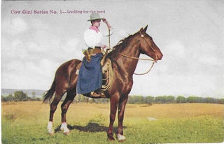 Charles 'Charlie' Edward Morris Post Card Collection of Cowboys, Cowgirls, and Native Americans