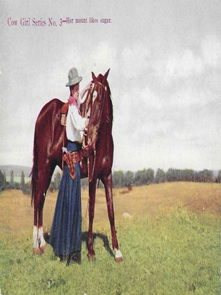 Charles 'Charlie' Edward Morris Post Card Collection of Cowboys, Cowgirls, and Native Americans