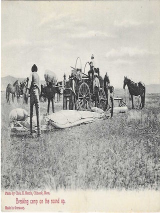Charles 'Charlie' Edward Morris Post Card Collection of Cowboys, Cowgirls, and Native Americans