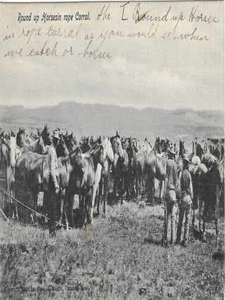 Charles 'Charlie' Edward Morris Post Card Collection of Cowboys, Cowgirls, and Native Americans