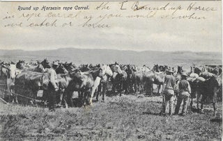 Charles 'Charlie' Edward Morris Post Card Collection of Cowboys, Cowgirls, and Native Americans