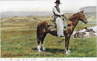 Charles 'Charlie' Edward Morris Post Card Collection of Cowboys, Cowgirls, and Native Americans