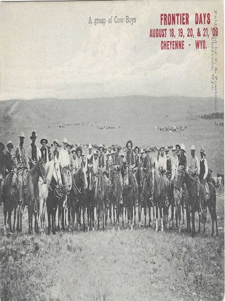 Charles 'Charlie' Edward Morris Post Card Collection of Cowboys, Cowgirls, and Native Americans