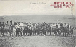 Charles 'Charlie' Edward Morris Post Card Collection of Cowboys, Cowgirls, and Native Americans