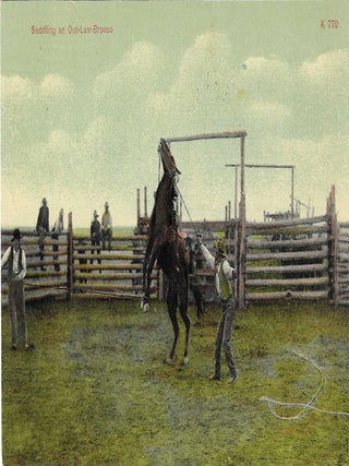 Charles 'Charlie' Edward Morris Post Card Collection of Cowboys, Cowgirls, and Native Americans