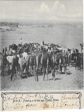 Charles 'Charlie' Edward Morris Post Card Collection of Cowboys, Cowgirls, and Native Americans