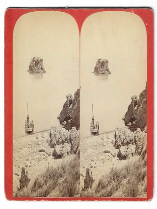 Item #10920 Black Rock, Great Salt Lake - South End. C. R Savage, Charles Roscoe