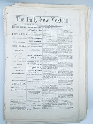 Item #10933 The Daily New Mexican. William H. Manderfield, Thomas S. Tucker