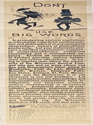 Item #10975 Don't Use Big Words. Wisconsin Central Railroad