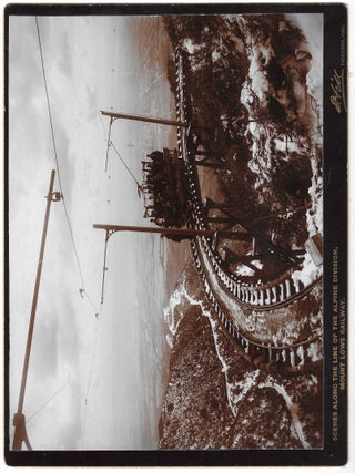 Item #10977 Scenes Along the Line of the Alpine Division, Mount Lowe Railway. William Henry Hill