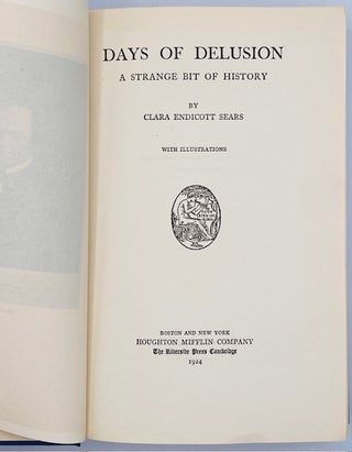 Days of Delusion: A Strange Bit of History