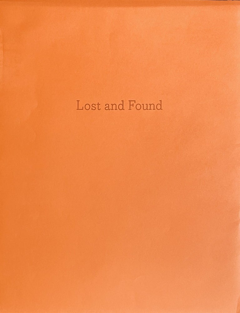 Item #11006 Lost and Found. Kate Bennett