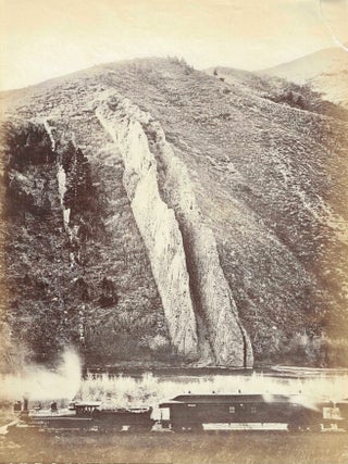 Item #11034 The Devil's Slide, Weber Canon, Utah. Carleton E. Watkins