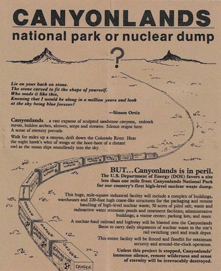 Item #11048 Western Conservation and Environmental Groups archive. Environmentalism, Earth...