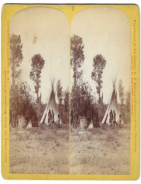 Item #11054 Indian Lodge. John J. 'Jack' Hillers, John